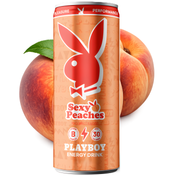 PLAYBOY - Energy Drink Sexy Peaches 330ml